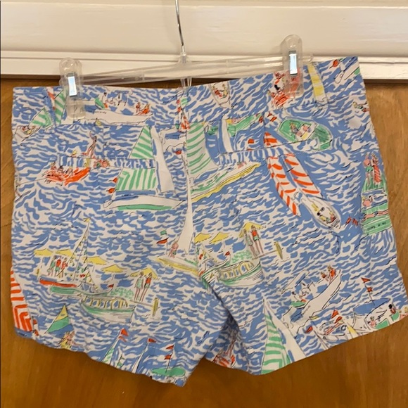 Lilly Pulitzer Lets Get Nauti Callahan Shorts 8 - Picture 2 of 5